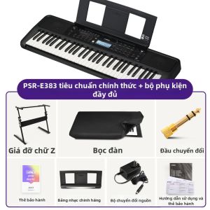 Yamaha | Bàn Phím Nhạy Cảm Xuất Cho Người Mới Bắt Đầu 61 Phím