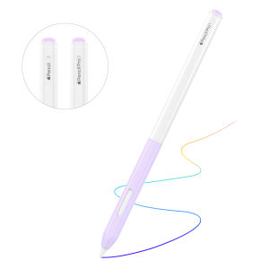 Moko Trường Hợp Đối Với bút chì Apple Pro/ 2nd Thế Hệ pha lê silicon trong suốt Bảo Vệ Bìa Tay Áo Tương Thích Với bút chì Apple Sạc Và Đôi Tap