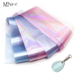 ผสมสี 7 ชิ้น/14 ชิ้น Fly Tying ฟิล์ม Sabiki rig กุ้งกลับปีก Scud Nymph ผูกแฟลชฟิล์ม Fly Tying วัสดุ