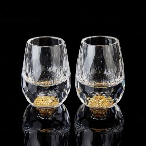 15ML Crystal Wine Glass Set Luxurious and Cute Wine Glass BPA Free Very Suitable for Decoration Collection and Celebration