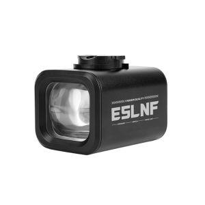 Eslnf | Aluminum Front Light with Horn for Night Cycling