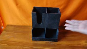 RAK GELAS BAHAN TRIPLEK UNTUK SEMUA UKURAN CUP | TEMPAT GELAS DAN SEDOTAN