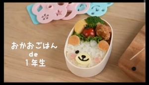 3 in 1 Bento Accessories Various Emotion Expression Rice Mold Onigiri Shaper and Dry Roasted Seaweed Cutter Set