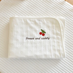 A-Class Cotton Muslin Baby Wrap Swaddle Blanket 6 Layers Anti-startle Bath Towel Delivery Room Use Infant Comforter Blanket