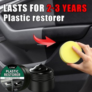 Car Plastic Restorer Back To Black Gloss Auto Interior Leather & Panel Renewal Wax Coating Agent Auto Polish And Repair Coating