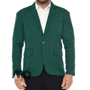 Jas blazer pria slimfit bahan premium warna hijau botol terbaru 2024 ARQ DENIM