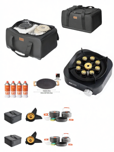 TanXianZhe | Portable Camping Cooktop Stove Equipment Set for Tea Boiling Detachable New Model