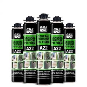 GENERAL PURPOSE A22 PU FOAM / 280G PS200C / PS200W / PS200B SEALANT SILICONE / 300ML VT-230 NAILS
