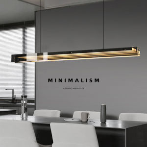 Elegant Minimalist Luxury Italian Style Linear Pendant Light