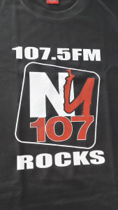 NU 107.5 Rocks Rakista Streetwear | Standard 180 & Heavyweight 240 Gsm