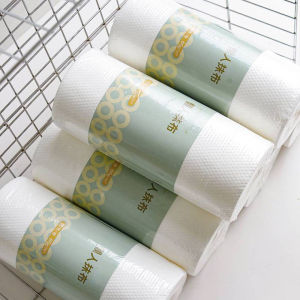 Khăn Lau Nhà Bếp Dùng Một Lần 180 Miếng Dùng Để Rửa Bát Lau Bàn Lau Nhà Dùng Cho Người Lười Biếng Kích Thước 23cm*25cm 3 Bao Bì