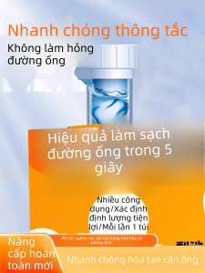 GUOQI | Bột Thông Cống Dễ Sử Dụng Hủy Mỡ Khử Mùi
