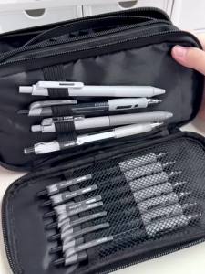 deli | Large Capacity Multi-layer Waterproof & Stain-resistant Pencil Case