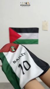 PrayForPalestine Tank - Baju Kucing dan Baju Anjing POMAPOO Premium Berkualitas