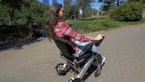 KD Smartchair - Lightweight Foldable Motorised Electric Wheelchair for Elderly