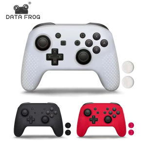 Data Frog | DATA FROG Anti-slip Soft Silicone Case For Switch Pro Controller Gamepad Rubber Skin Case Joystick Grips Caps For Switch Pro