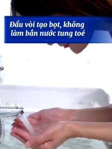 Củ vòi liền sen nóng lạnh 1 chân HODABOSS Vòi đồng thau mạ NIKEN sáng bóng dùng cho phòng tắm có diện tích nhỏ