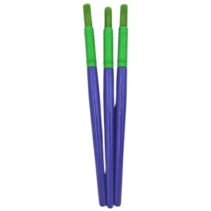 3/6/10Pcs Color Paint Brushes Thick Grip Nylon Hair for Acrylic Watercolor Non-Shedding DIY Art Supplies