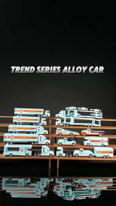 Alloy model cars Container trucks Toy trucks Childrens toy cars