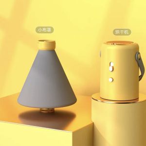 Portable Mini Dryer Compact Travel Friendly Clothes Drying Machine Underwear Pants Garment Air Drier for Home Dormitory