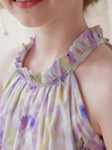 Little Naive | Sweet Sleeveless Flowered Girls Dress