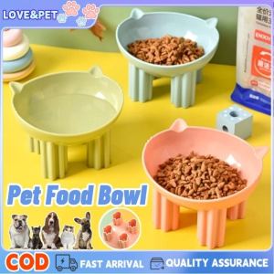 Pet Bowl Cat Four-Leg High Footed Bowl Protecting Cervical Vertebra Bowl Non-slip Dog Water Bowl