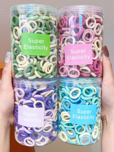 Soft Elastic Durable Multicolor Baby Hair Ties