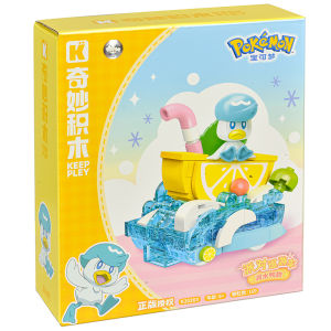 Original Pokemon DIY Assembled Building Blocks Toys Pikachu Sprigatito Togepi Anime Figure Cartoon Model Blocks Toy Kids Gift