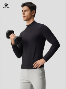 Kelme | Thermal Insulation Fleece Collar Mens Athletic T-shirt
