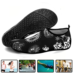 Wading Shoes Soft-soled Non-slip Swimming Shoes Women Mens Snorkeling Quick-drying Beach Shoes Diving Shoe Surfing Socks