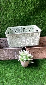Keranjang Eriko Rotan Motif Serbaguna