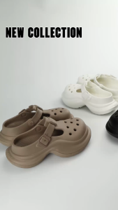 Marco Pony รองเท้าแตะผู้หญิง รองเท้าหัวโตผญ รองเท้าแฟชันผญ รุ่นยางEVA กันลื่น น้ำหนักเบา MH9034