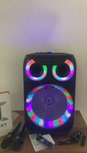 Speaker Bluetooth Portable Meeting 12 Inch Advance K1212H Free 2 Mic Wireless Karaoke Super Bass