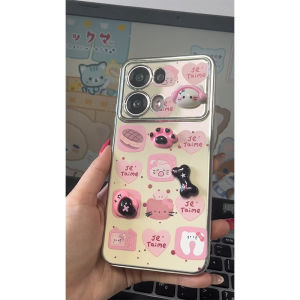 OPPO Reno 13 5G Case OPPO Reno 13 12 11 Pro Case OPPO Reno 8Z 7Z 5G Cute Hello Kitty Doll Suitable 6D Window Precision Hole Shock-resistant All-Inclusive