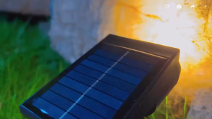 GUANG โคมไฟปักดิน ไฟสวนโซล่าเซลล์ ติดผนังโซล่าเซลล์ แสงขาว/แสงวอร์ม แสงสนามหญ้า กันน้ำ ส่องต้นไม้และสวน การเหนี่ยวนำการควบคุมแสง