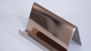 Desk Business Card Holder Stainless Steel Business Card Display Holders