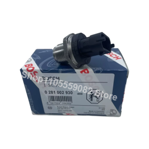 Bosch | Original 0281002930 51274210233 504333094 Oil Fuel Rail Pressure Sensor for MAN FORD IVECO VOLVO FIAT Chevrolet S10 Peugeot 206