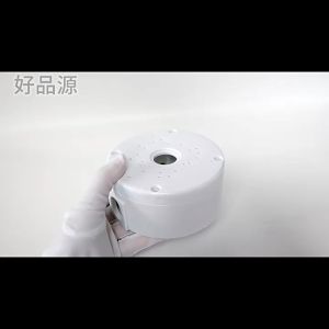 Plastic Camera Junction Box Round Camera Hidden Cable Box Cctv Accessories