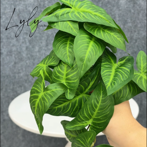 Môn Leo cây nhựa giả trang trí tường cây góc học tập và làm việc siêu đẹp như thật. Hoa Lụa LyLy Decor
