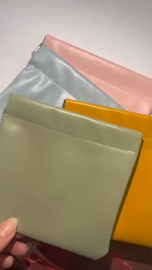 MS POUCH MINI BAHAN KULIT PU/POUCH ORGANIZER/DOMPET SERBAGUNA/DOMPT MINI BISA MASUK KE DALAM TAS