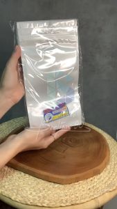 Plastik Ziplock 135x24 Cm- Plastik Klip Aksesoris - Plastik Klip Putih ZIpper Kemasan Snack Dan Aksessoris