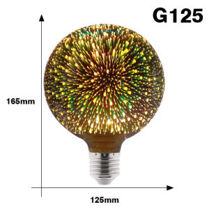Parkson | Bóng Đèn LED Edison Cổ Điển 3D E27 220V Nhiều Màu Sắc Trang Trí Giáng Sinh Trong Nhà Phòng Khách Công Suất Cao Kiểu Dáng Quả Cầu
