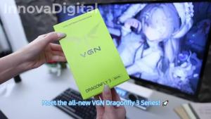 VGN | VGN Dragonfly 3 Master Plus Pro MAX Wireless Gaming Mouse Tri-Mode SuperLight Rechargeable Esports FPS Mice TurboPlus Bluetooth