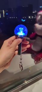 Kpop Idol Seventeen Mini Lightstick Key Ring Glow Stick Keychains for Carat Gift