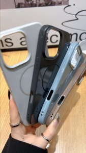 เคส แม่เหล็ก เคสแม่เหล็กสำหรับ iPhone 16 Pro Max กันกระแทกเคสไอโฟน iPhone 11 12 13 14 15 Pro Max 12 Pro Max 13 Pro Max 14 Pro Max เคสซิลิโคนเหลวแบบบางพิเศษเคลือบด้านพร้อมเลนส์กล้องฟรี เคสชาร์จไร้สาย Magsafe เคสกันกระแทกคุณภาพสูง