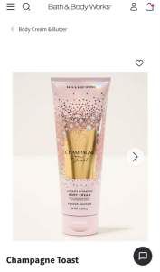 Kem dưỡng thể Bathandbodyworks body cream