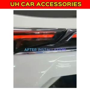 PERODUA ALZA 2022-2023 REAR GARNISH RUNNING TAILLAMP BRAKE SIGNAL DRL CENTRE GARNISH PLUG AND PLAY SOCKET OEM