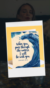 Bible Verse Encouragement Card – Inspirational Gift Idea | Christian Bible Comfort Empathy Motivation Card | FREE Envelope FREE Bubble Mailer