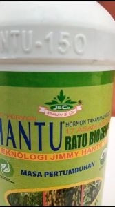 PUPUK NPK cair JIMMY HANTU MASA PERTUMBUHAN 500 ML ZPT RATU BIOGEN pupuk