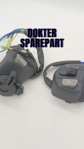 5TL (PAKET 2 HEMAT) SAKLAR KANAN + KIRI MIO SPORTY SMILE SOUL / HOLDER SEN / SAKLAR STATER KLAKSON